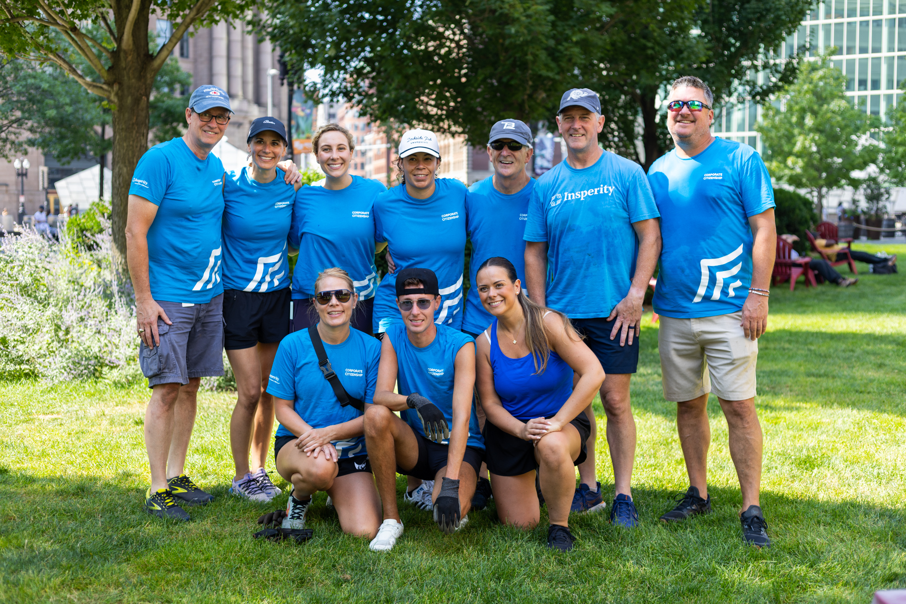 Nonprofit team activity